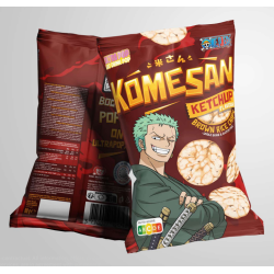 ONE PIECE - Komesan 'Chips De Riz' - Zoro - 60g - Ketchup