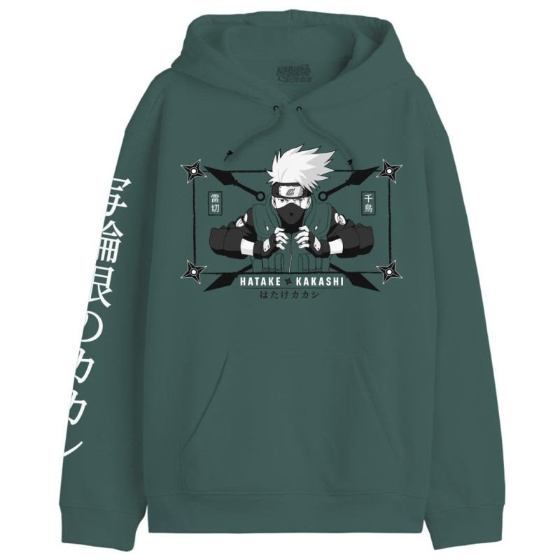 NARUTO - Kakashi Sharingan - Sweat-Shirt Homme (XS)