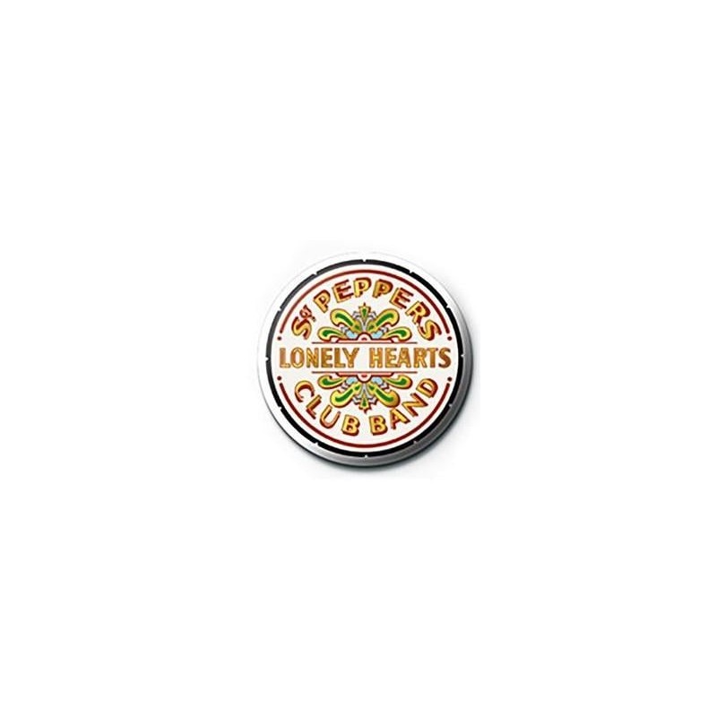 THE BEATLES - SGT Pepper Logo - Button Badge 25mm