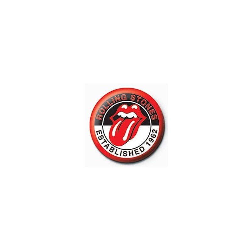 THE ROLLING STONES - Established - Button Badge 25mm