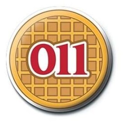 STRANGER THINGS - Eggo - Button Badge 25mm