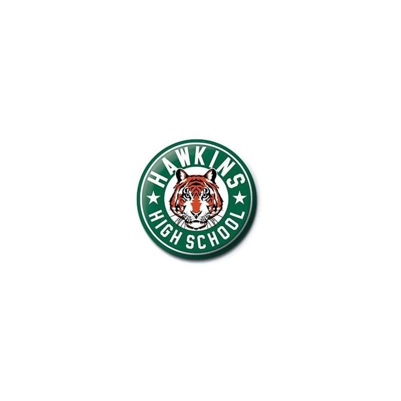 STRANGER THINGS - Hawkins High School - Button Badge 25mm