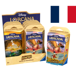 DISNEY - Lorcana - Trading Cards Boite de 8 Starters Chapitre 3 - FR