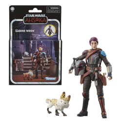 STAR WARS AHSOKA - Sabine Wren - Figurine Vintage Collection 10cm
