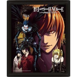 DEATH NOTE - Connected by fate - Poster lenticulaire 3D 26x20cm
