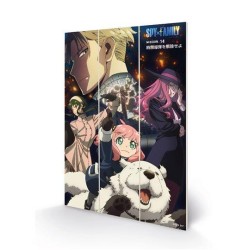 SPY X FAMILY - Mission 14 - Impression sur bois 20x29.5cm