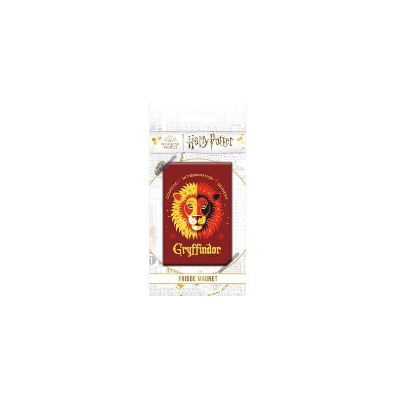HARRY POTTER - Sigils Gryffondor - Aimant 5x8cm