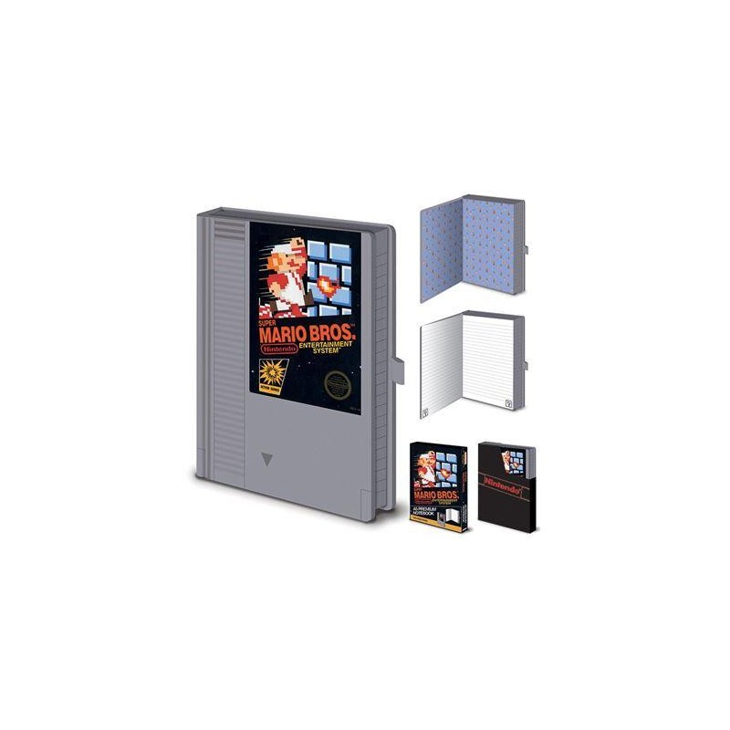 SUPER MARIO BROS NES - Cartouche - Cahier A5 Premium