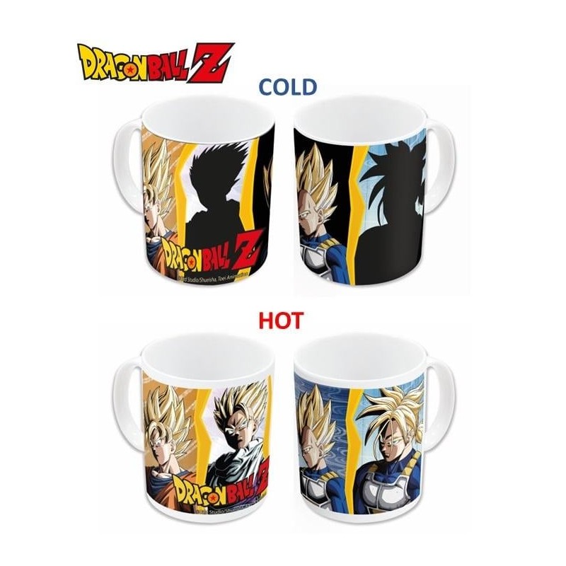 DRAGON BALL Z - Vegeta & Goku - Mug Thermoréactif - 325ml