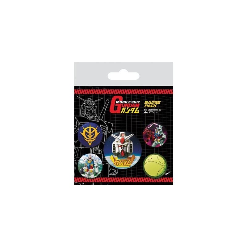 GUNDAM - Intergalactic - Pack 5 Badges