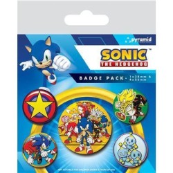 SONIC - Speed Team - Pack 5 Badges