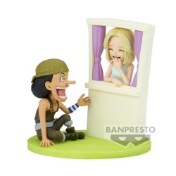 ONE PIECE - Usopp & Kaya - Figurine WCF-Log Stories 7cm