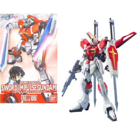 GUNDAM - 1/100 Sword Impulse Gundam - Model Kit