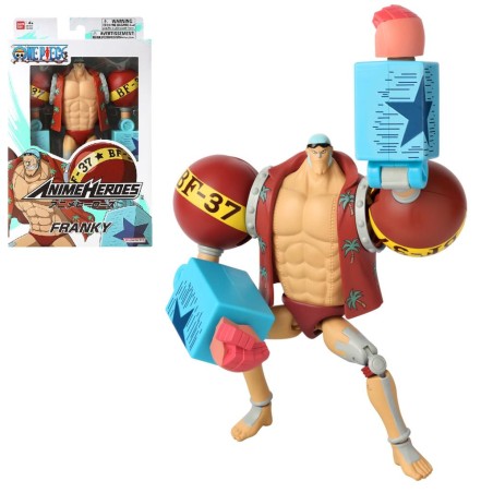 ONE PIECE - Franky  - Figurine Anime Heroes 17cm