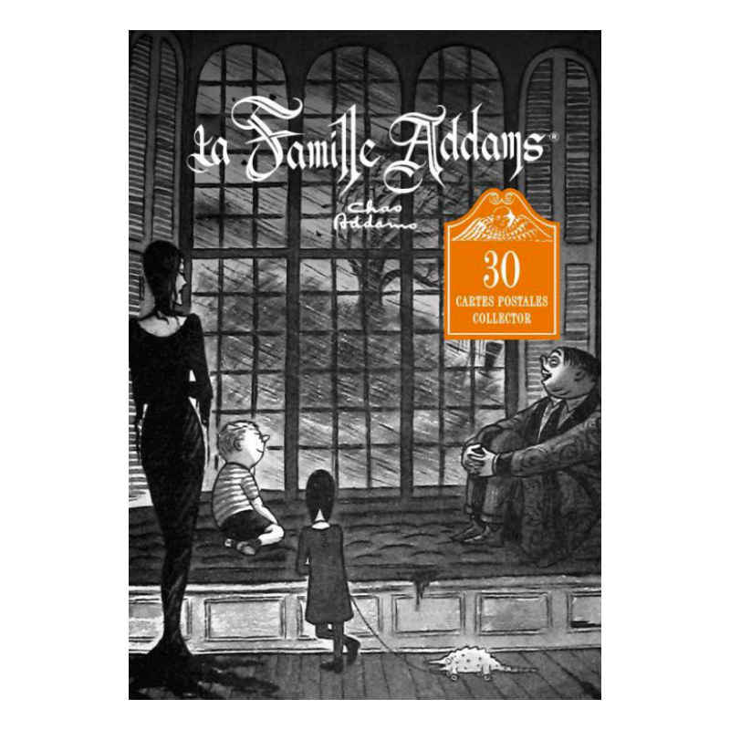 LA FAMILLE ADDAMS - Le coffret de cartes postales