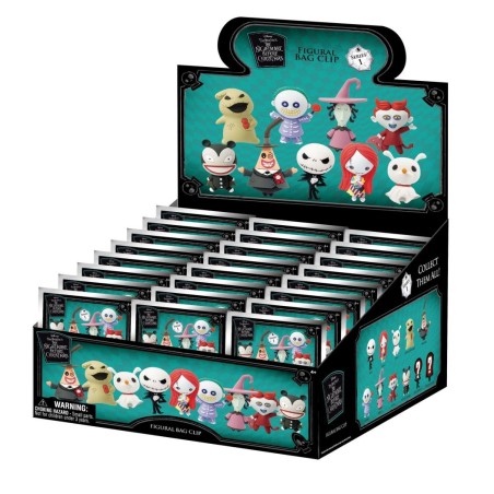 NBX - Series 1 - 3D Foam Bag Clip (Display 24 Pcs)