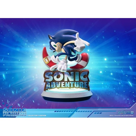 SONIC ADVENTURE - Sonic L'Hérisson - Statuette Collector Edition 23cm