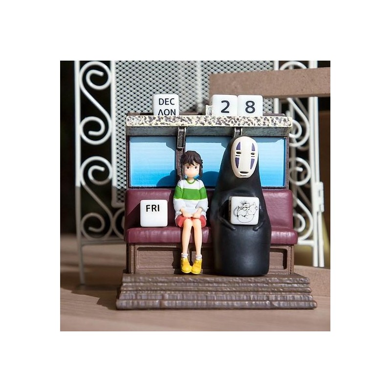 LE VOYAGE DE CHIHIRO - Train Unabara - Diorama & Calendrier 11cm