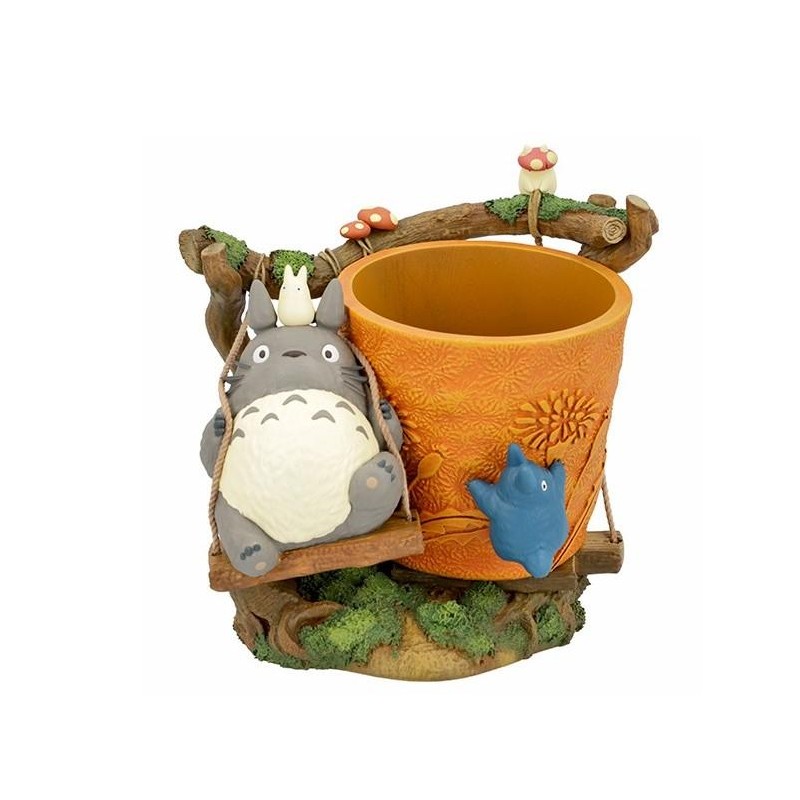 MON VOISIN TOTORO - Totoro balançoire - Pot à fleurs 20cm