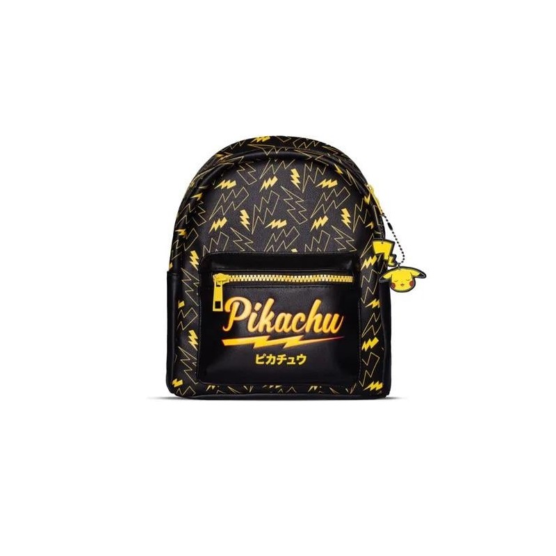 POKEMON - Pikachu 025 - Mini Sac à Dos Similicuir '30x14x23cm'