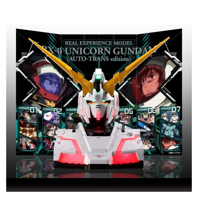 GUNDAM - RX-0 Unicorn Gundam - Buste Model Kit 40cm