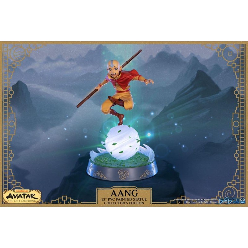 AVATAR LE DERNIER MAITRE DE L'AIR - Aang - Statuette Collec. Ed. 27cm