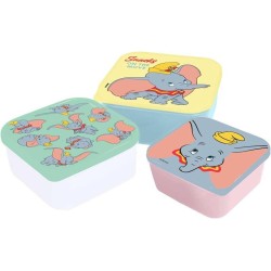 DISNEY - Dumbo - Boîtes à Snack - 3 pcs