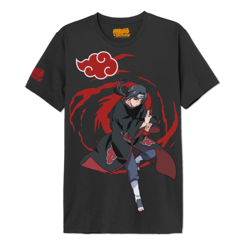 NARUTO SHIPPUDEN - Itashi Akatsuki - T-Shirt Oversize Homme (XS)