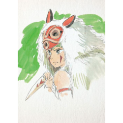 GHIBLI - Carnet - Princess Mononoké