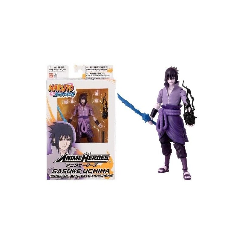 NARUTO - Uchiha Sasuke Rinnegan "7th Wave" -Figurine Anime Heroes 17cm