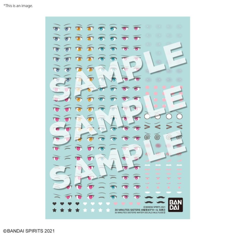 30MS - Water Decals Multiuse 2 - Model Kit