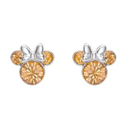 MINNIE - Clous d'Oreilles Anniversaire en Laiton Plaqué - Juin