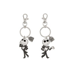 L'ETRANGE NOEL de Mr JACK - Set de 2 Portes-Clé BFF en Métal