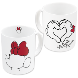 MINNIE - Coeur - Mug céramique 325ml