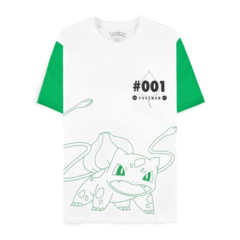 POKEMON - Bulbizarre - T-shirt Homme (XL)