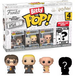 HARRY POTTER - Bitty Pop 4 Pack 2.5cm - Harry en robe avec écharpe