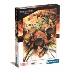 L'ATTAQUE DES TITANS - Eren, Mikasa et Armin - Puzzle 1000P