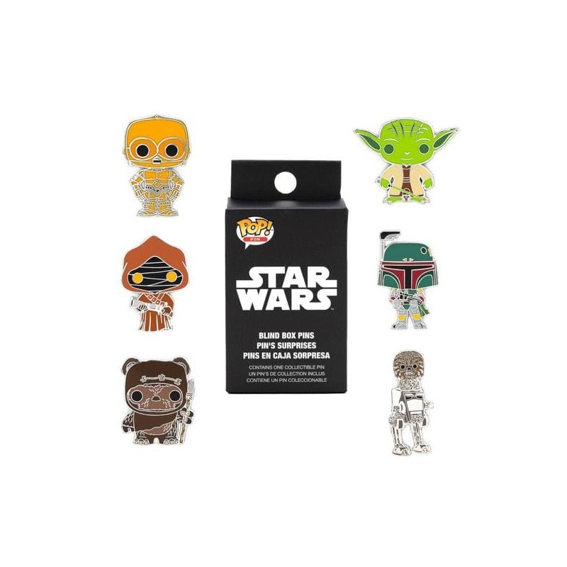 STAR WARS - Funko Blind Box Enamel Pins - Classic - 12 pcs
