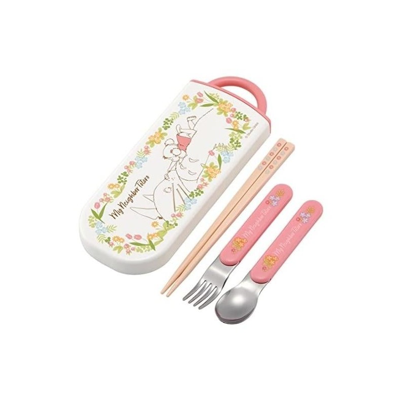MON VOISIN TOTORO - Mei & Totoro -Set baguettes cuillère et fourchette