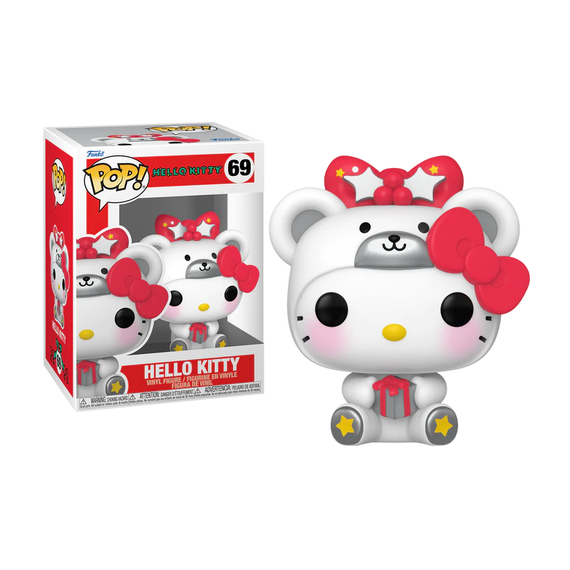 HELLO KITTY - POP Sanrio N° 69 - Hello Kitty "Ours Polaire" (MT)