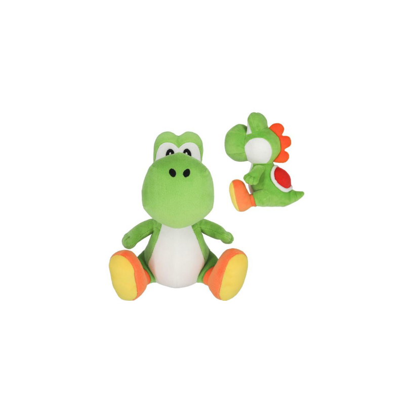 SUPER MARIO - Yoshi Vert - Peluche 20cm