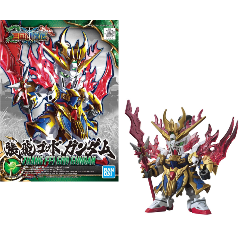 GUNDAM - SD Sangoku Soketsuden Zhang Fei God Gundam - Model Kit