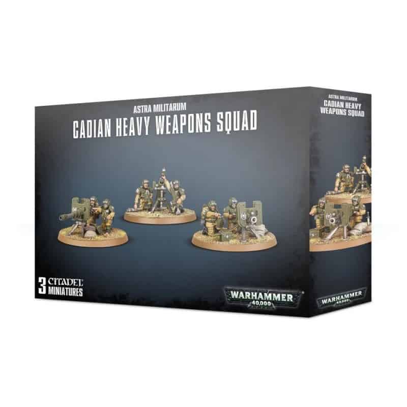 Cadian Heavy Weapons Squad - Astra Militarium