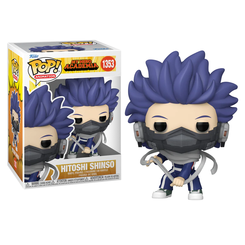 MY HERO ACADEMIA S5 - POP Animation N° 1353 - Hitoshi avec Chase