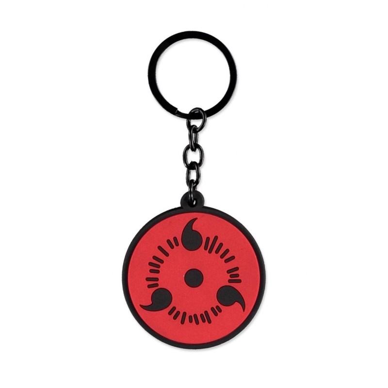 NARUTO Shippuden - Sharingan - Porte-clés en Caoutchouc