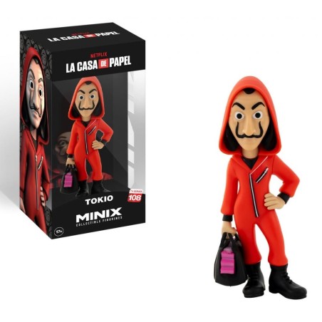 LA CASA DE PAPEL - Tokyo avec Masque - Figurine Minix 12cm