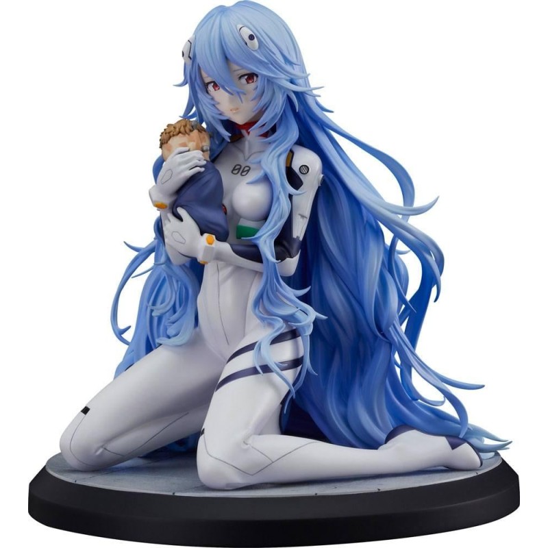 REBUILD OF EVANGELION - Rei Ayanami "Cheveux Longs" - Statuette 16cm