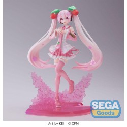 HATSUNE MIKU - Sakura Miku 2023 - Statuette Luminasta 21cm