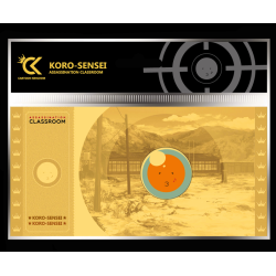 ASSASSINATION CLASSROOM - Koro-Sensei Boule - Golden Ticket