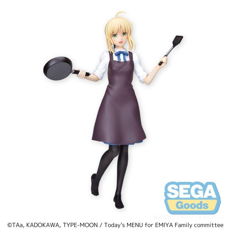 TODAYS MENU EMIYA FAMILY - Saber - Figurine PM 21cm